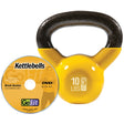GoFit Kettlebell with DVD, 10 Lbs.