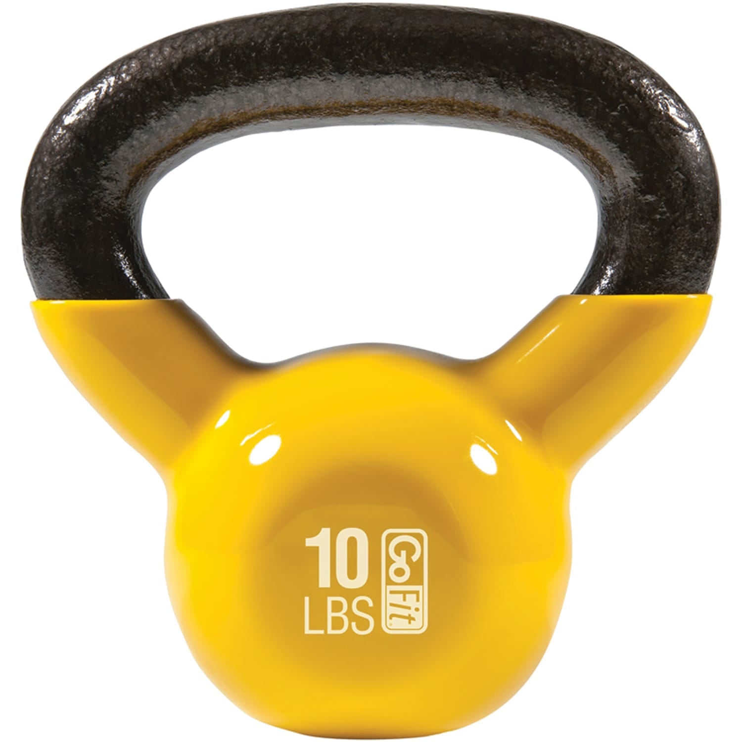 GoFit Kettlebell with DVD, 10 Lbs.
