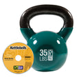 GoFit Kettlebell with DVD, 35 Lbs.