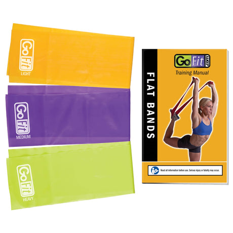 GoFit Latex-Free Flat Bands Set