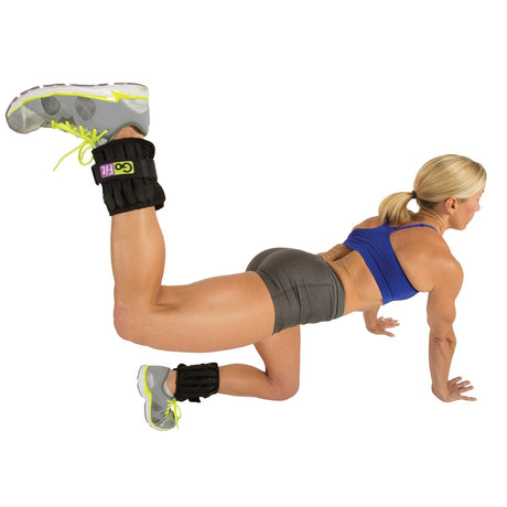 GoFit Padded Adjustable Pro Ankle Weights