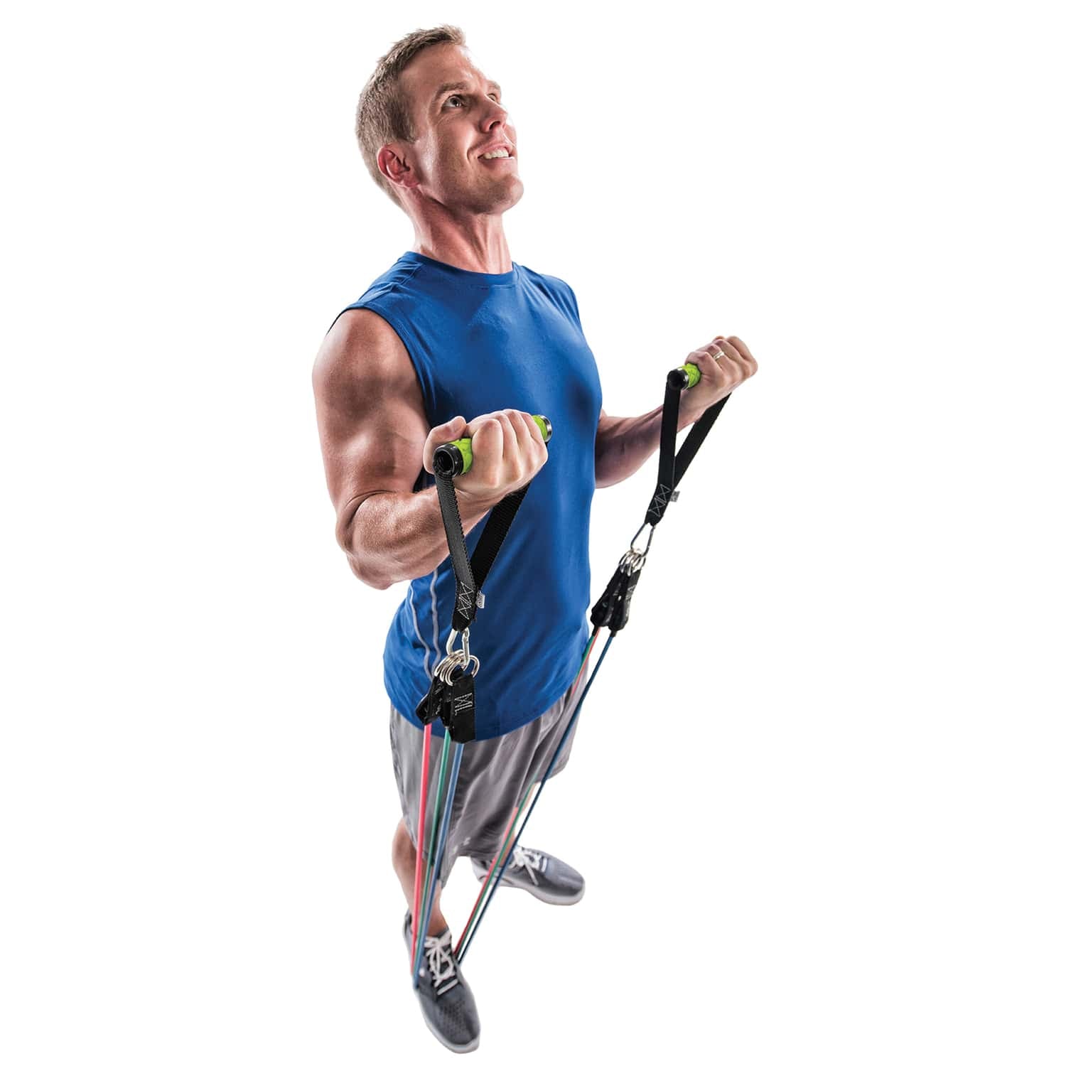 GoFit Ultimate ProGym Resistance Bands Kit with Training DVD