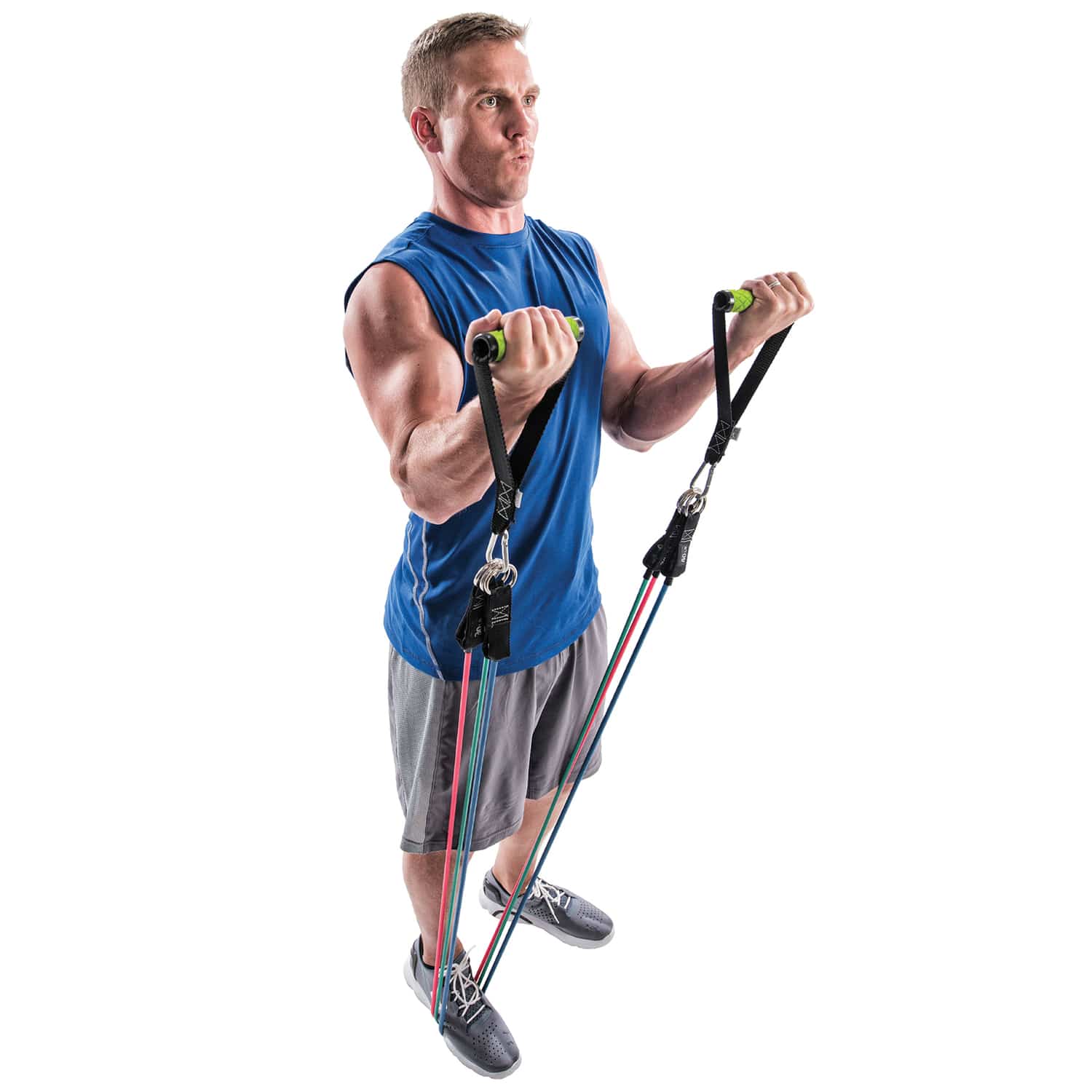 GoFit Ultimate ProGym Resistance Bands Kit with Training DVD