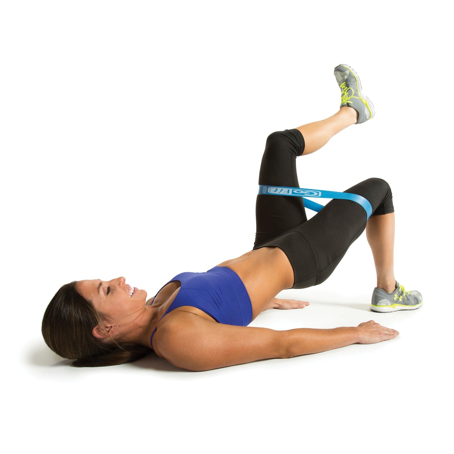 GoFit Power Loops with Flip Chart, 3 pk