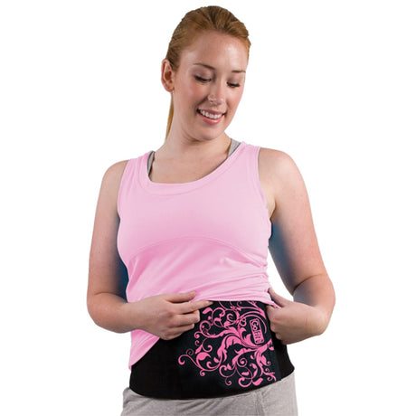 GoFit Pink Neoprene Waist Trimmer, Large