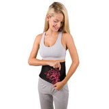 GoFit Pink Neoprene Waist Trimmer, Medium