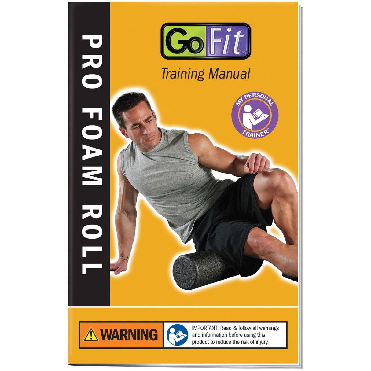 GoFit Pro Foam Roller, 24 In.