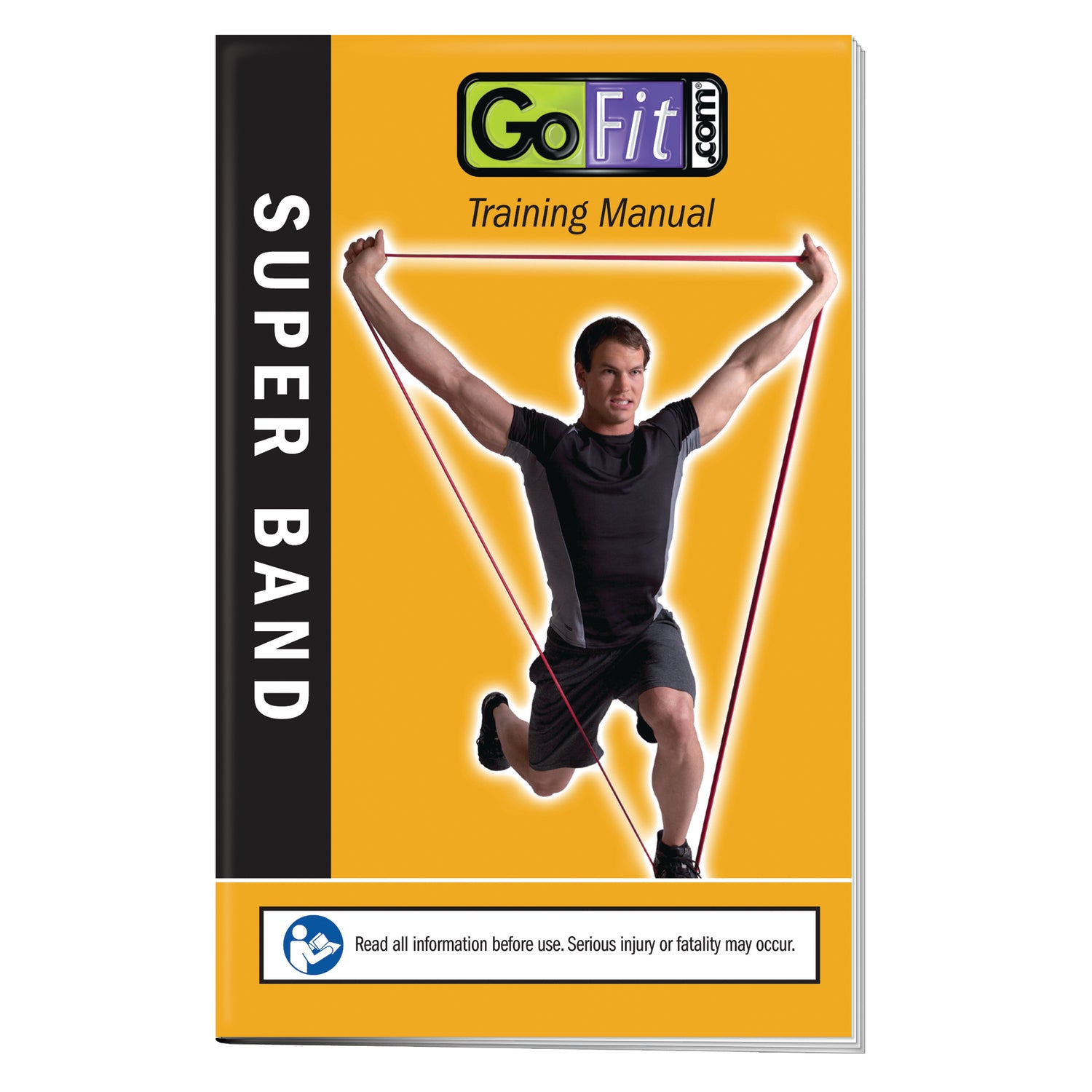 GoFit Super Band, Red