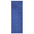 GoFit AlignMat Body-Alignment Yoga Mat, Blue