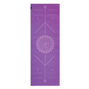 GoFit AlignMat Body-Alignment Yoga Mat, Purple