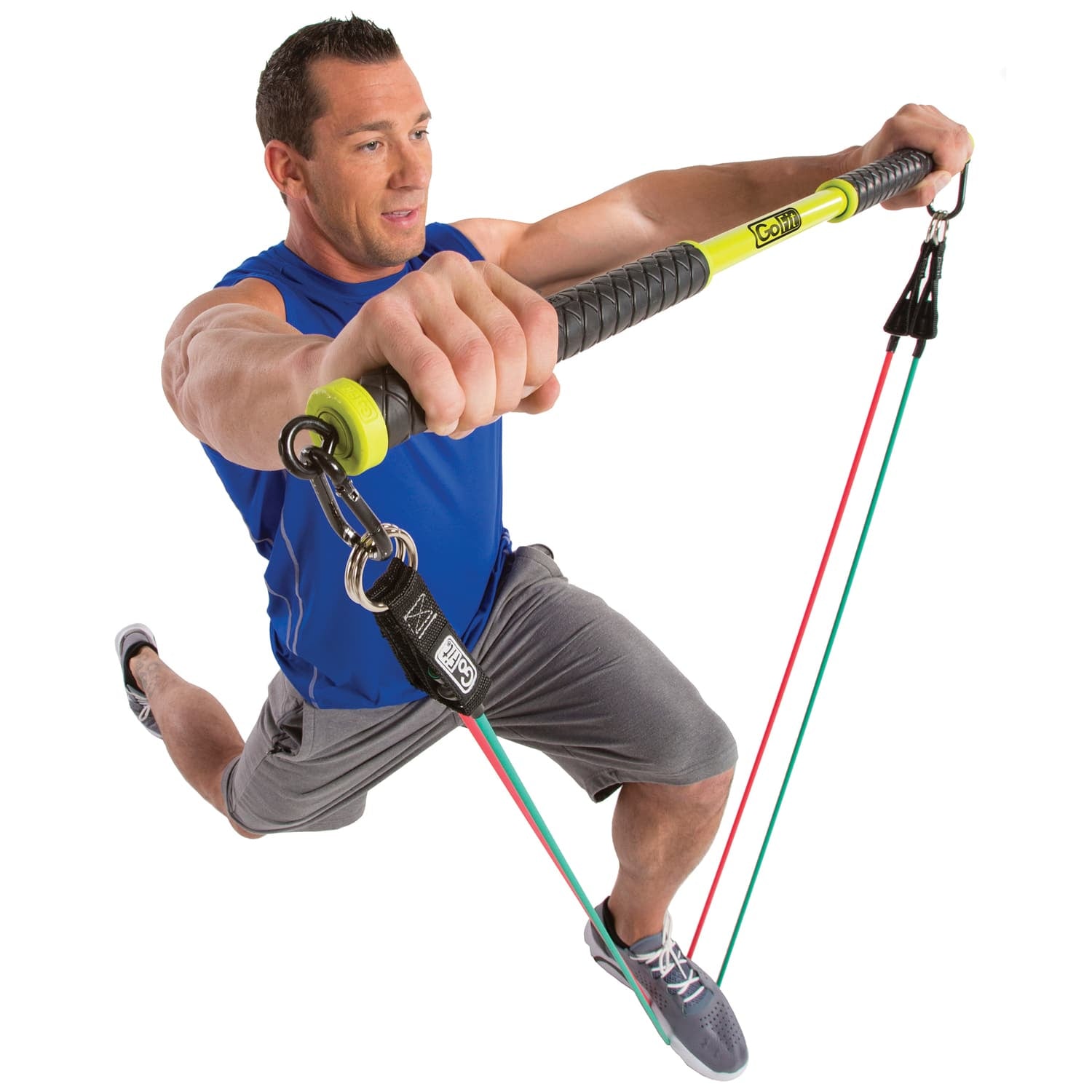GoFit Resist-a-Bar Total-Body Strength-Training Tool