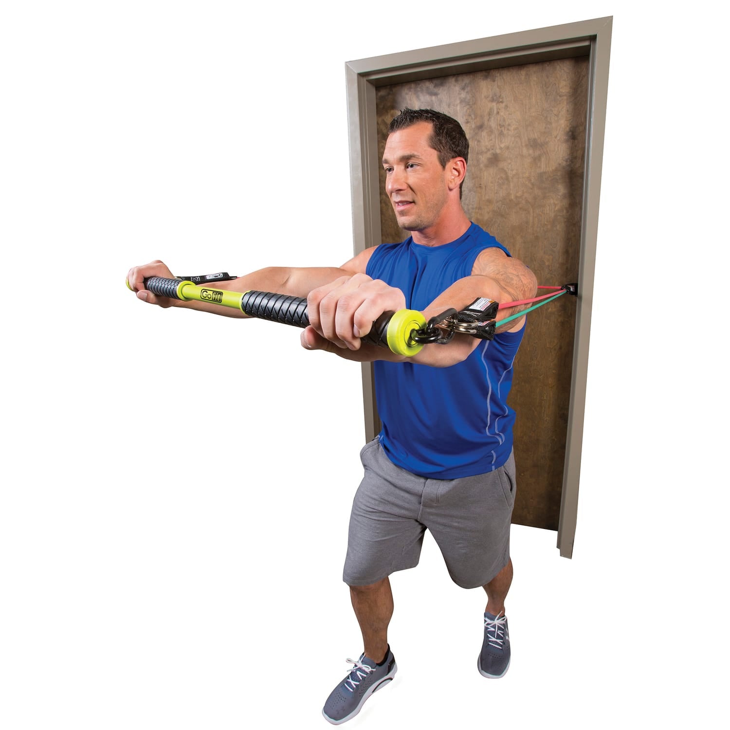 GoFit Resist-a-Bar Total-Body Strength-Training Tool