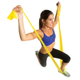 GoFit Latex-Free Single Flat Band, Yellow