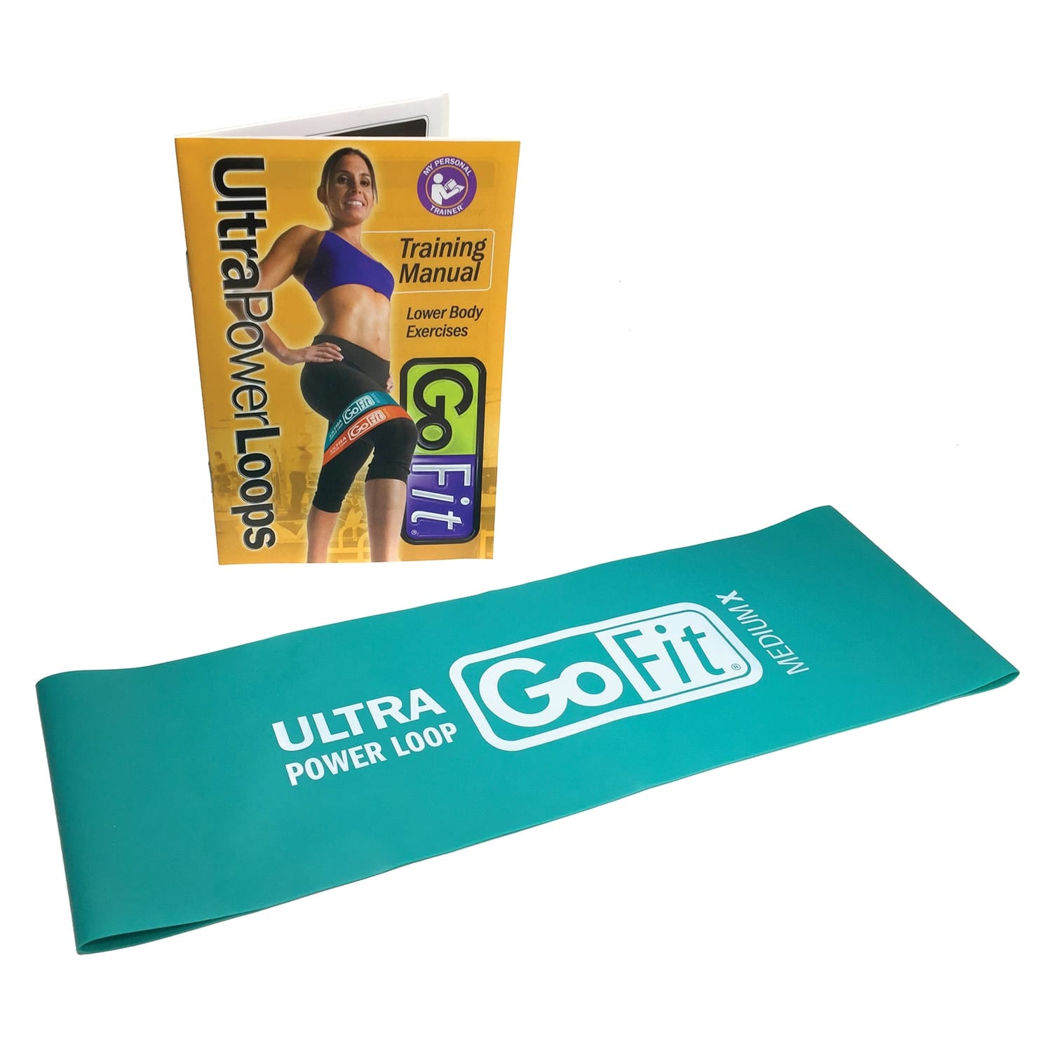 GoFit Single Ultra Power Loop, Teal
