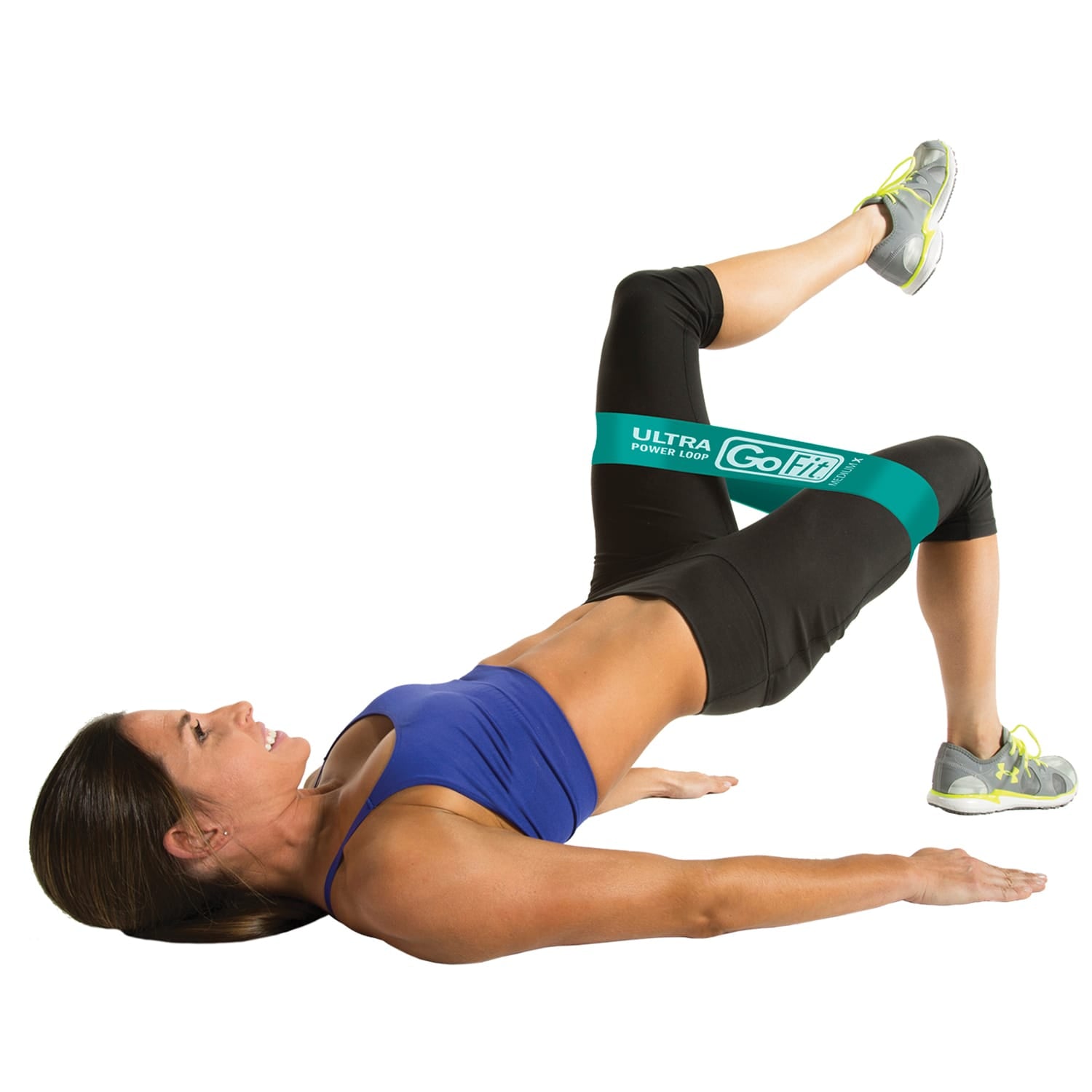 GoFit Single Ultra Power Loop, Teal