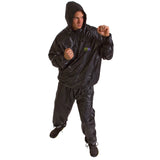 GoFit 2-Piece Hooded Sweat Suit, Large/Extra Large