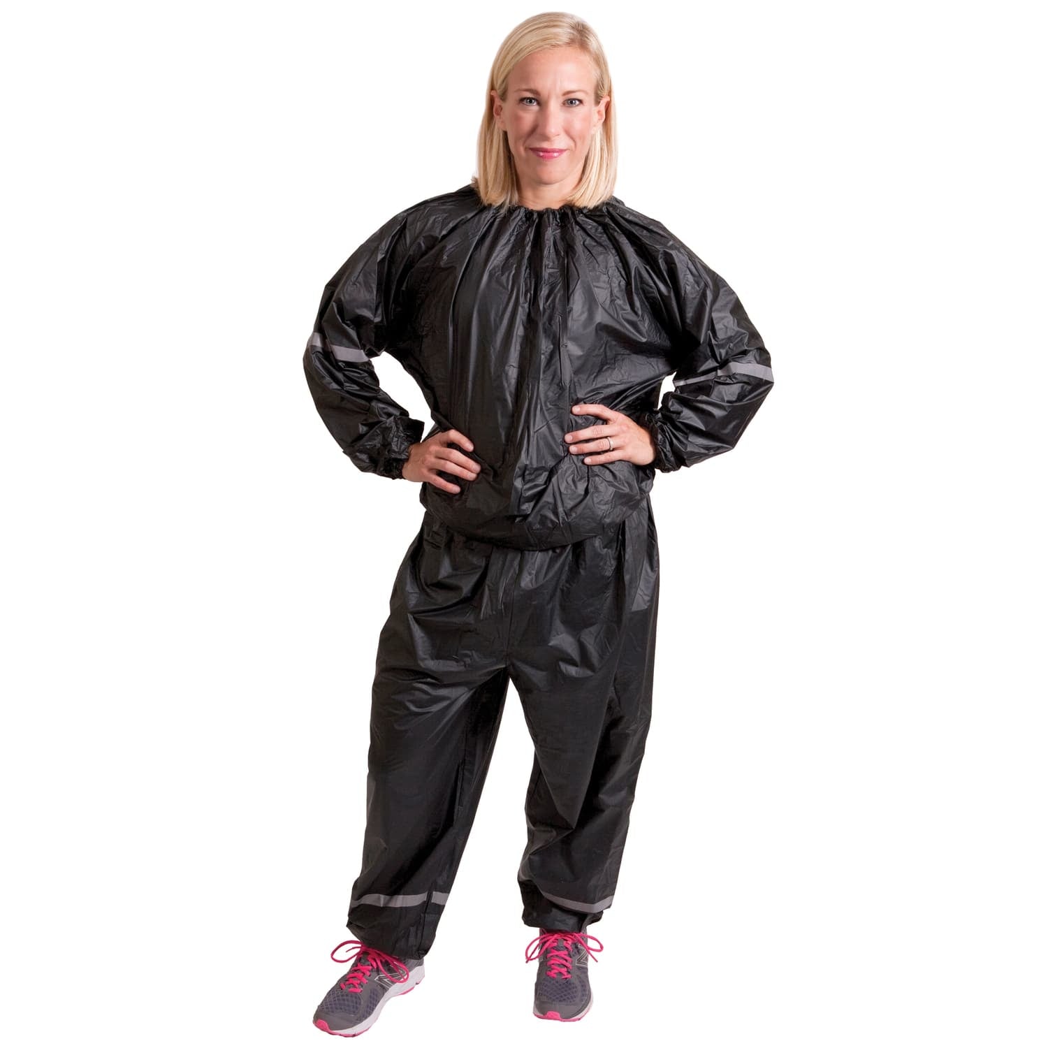 GoFit Vinyl Sweat Suit, Large/Extra Large