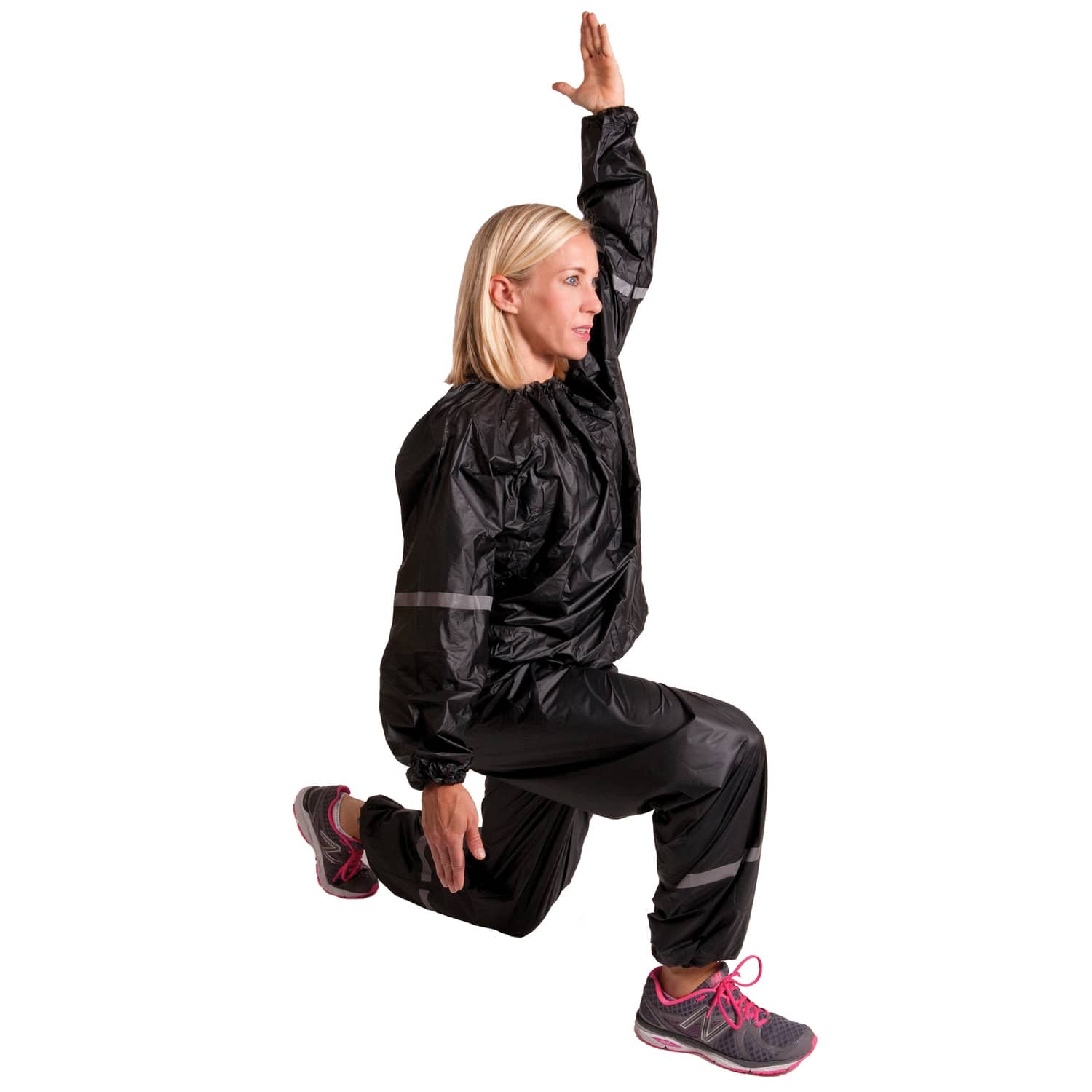 GoFit Vinyl Sweat Suit, Large/Extra Large