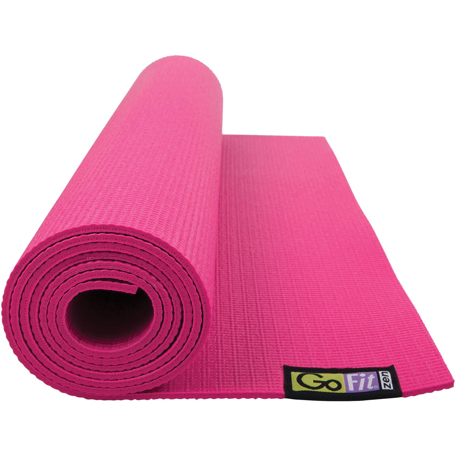 GoFit Yoga Mat, Pink