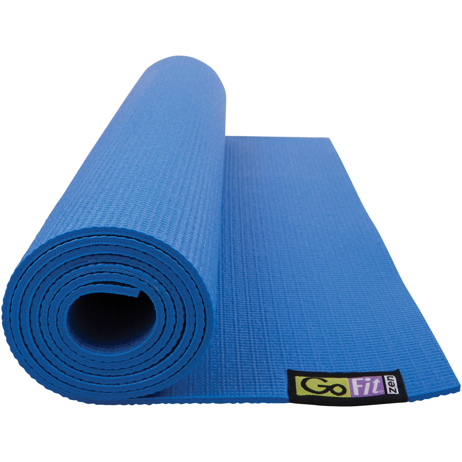 GoFit Yoga Mat, Blue