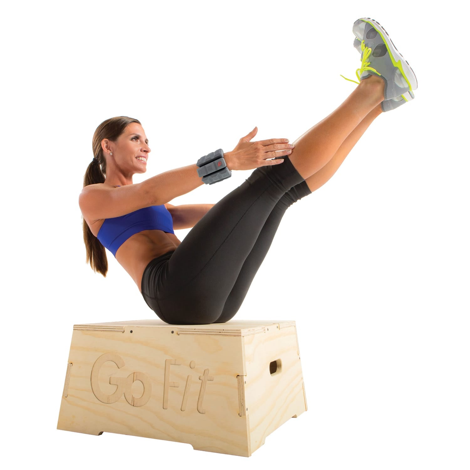 GoFit Pair of 1-Lb. Soft Weight Bracelets
