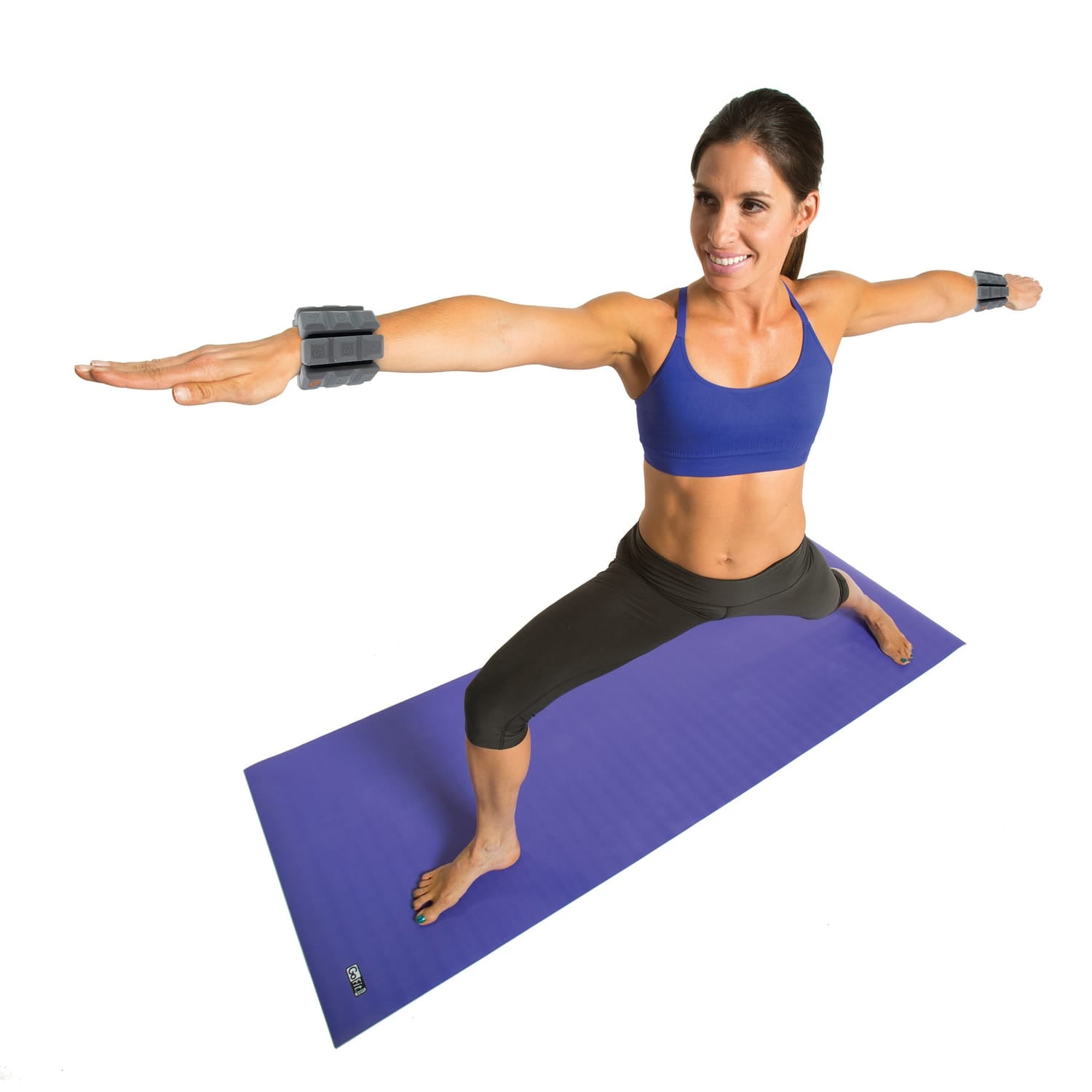 GoFit Pair of 1-Lb. Soft Weight Bracelets