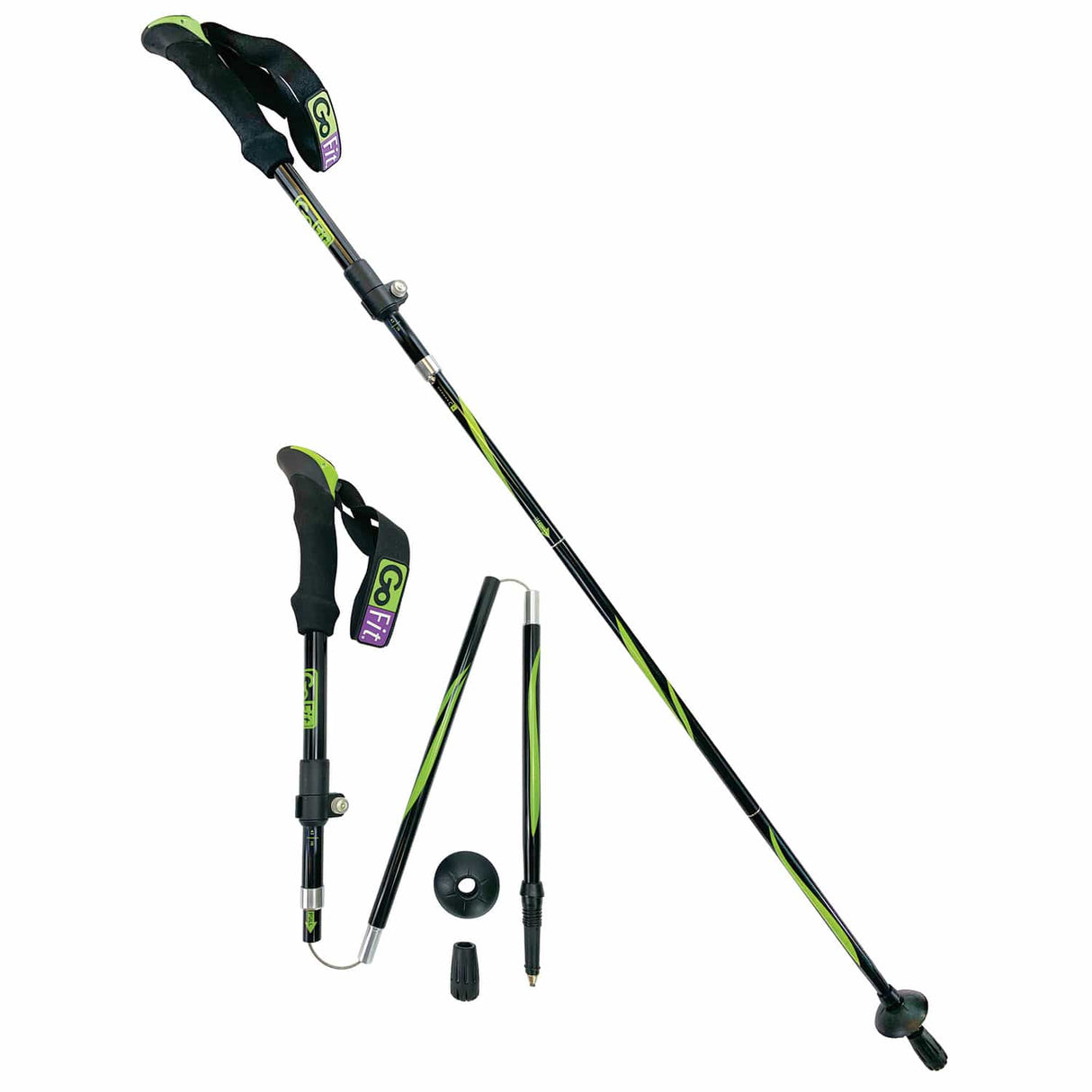 GoFit GoTrek Trekking Poles, Pair