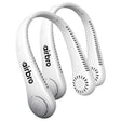 Airbro Portable Neck Fan, Bladeless 3 Speeds, 800-mAh Rechargeable Battery, 360° Surround Airflow, up to 3 Hours Run Time, Soft-Flex Band, 2 Pack