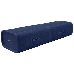 Kodak SoundBrix Plus 2-Piece Portable Rechargeable Bluetooth Speaker System, TWS, Magnetic Docking, IPX4, up to 5 Hours Play Time, Blasting Blue