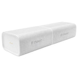Kodak SoundBrix Plus 2-Piece Portable Rechargeable Bluetooth Speaker System, TWS, Magnetic Docking, IPX4, up to 5 Hours Play Time, Glacier White