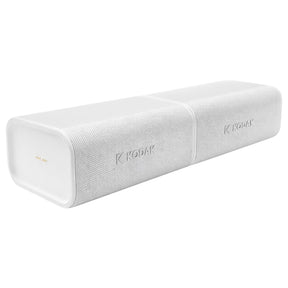 Kodak SoundBrix Plus 2-Piece Portable Rechargeable Bluetooth Speaker System, TWS, Magnetic Docking, IPX4, up to 5 Hours Play Time, Glacier White