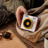 Kodak Spin Portable Rechargeable Bluetooth Speaker with TWS, Flashlight, IPX4, Hi-Res Audio, up to 5 Hours Play Time