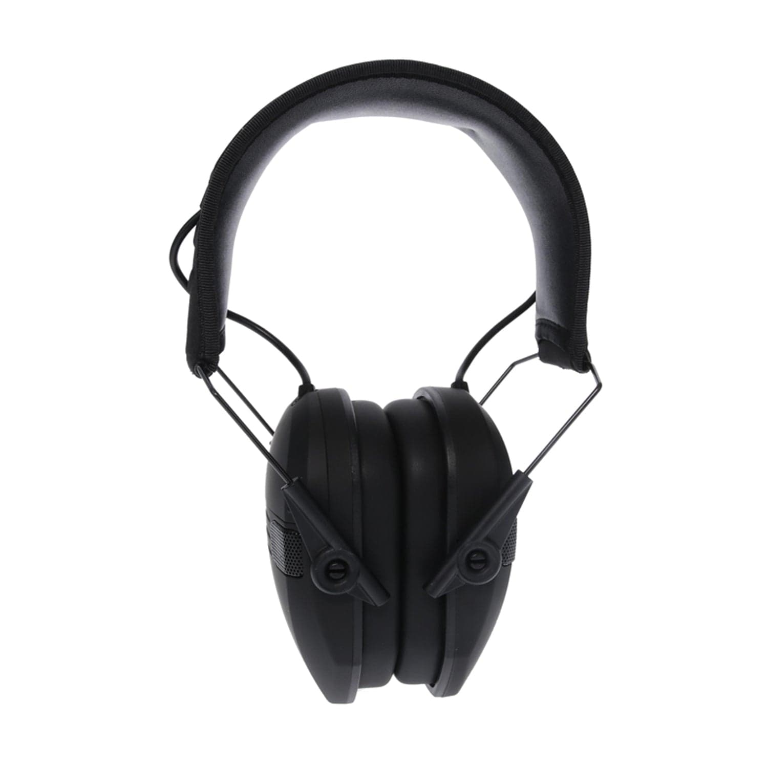 Walker's Game Ear Razor Slim Electronic Muff, Black, Black