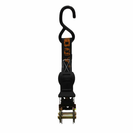 Muddy 1-In. x 14-Ft. Durable Ratchet Straps with Coated S-Hooks, 6 Count