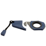 SOG Rapid Rescue Pocket Seatbelt Cutter and Glass Breaker with Removable Sheath, Midnight Blue