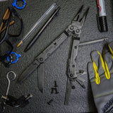 SOG PowerAssist 16-in-1 Multi-Tool with Nylon Pouch, Black Oxide