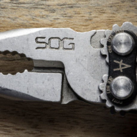 SOG PowerPint 18-in-1 Mini Multi-Tool, Satin Silver
