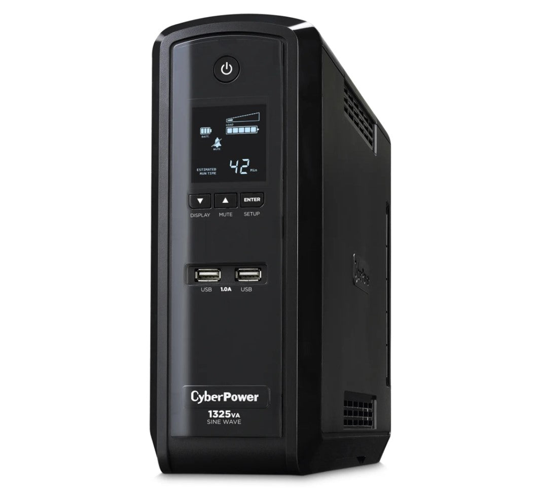CyberPower GX1325U-FC 1325VA / 810W 10 Outlets Battery Backup UPS