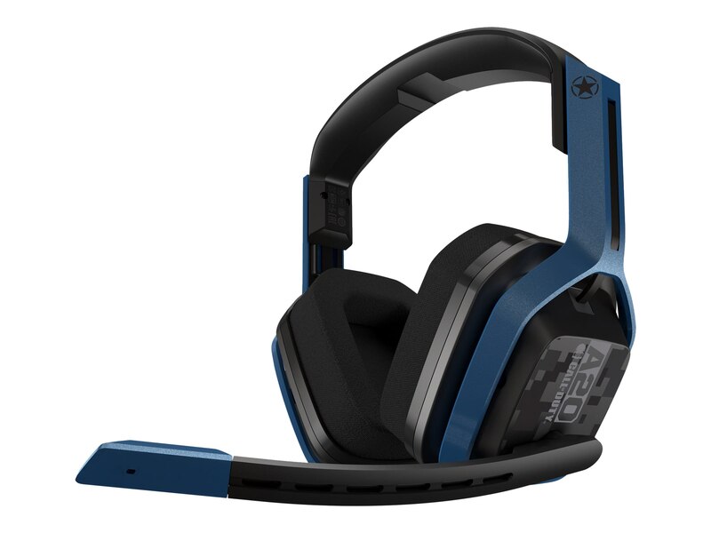 Logitech H939-001560X-R Astro A20 PlayStation 4/PC/MAC Wireless Headset, Black/Blue - Certified Refurbished