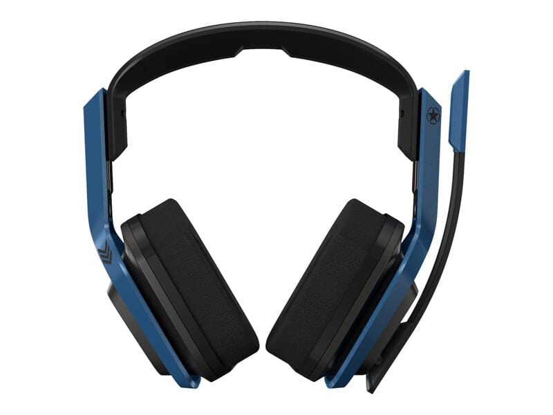 Logitech Astro A20 PlayStation 4/PC/MAC Wireless Headset, Black/Blue - Certified Refurbished