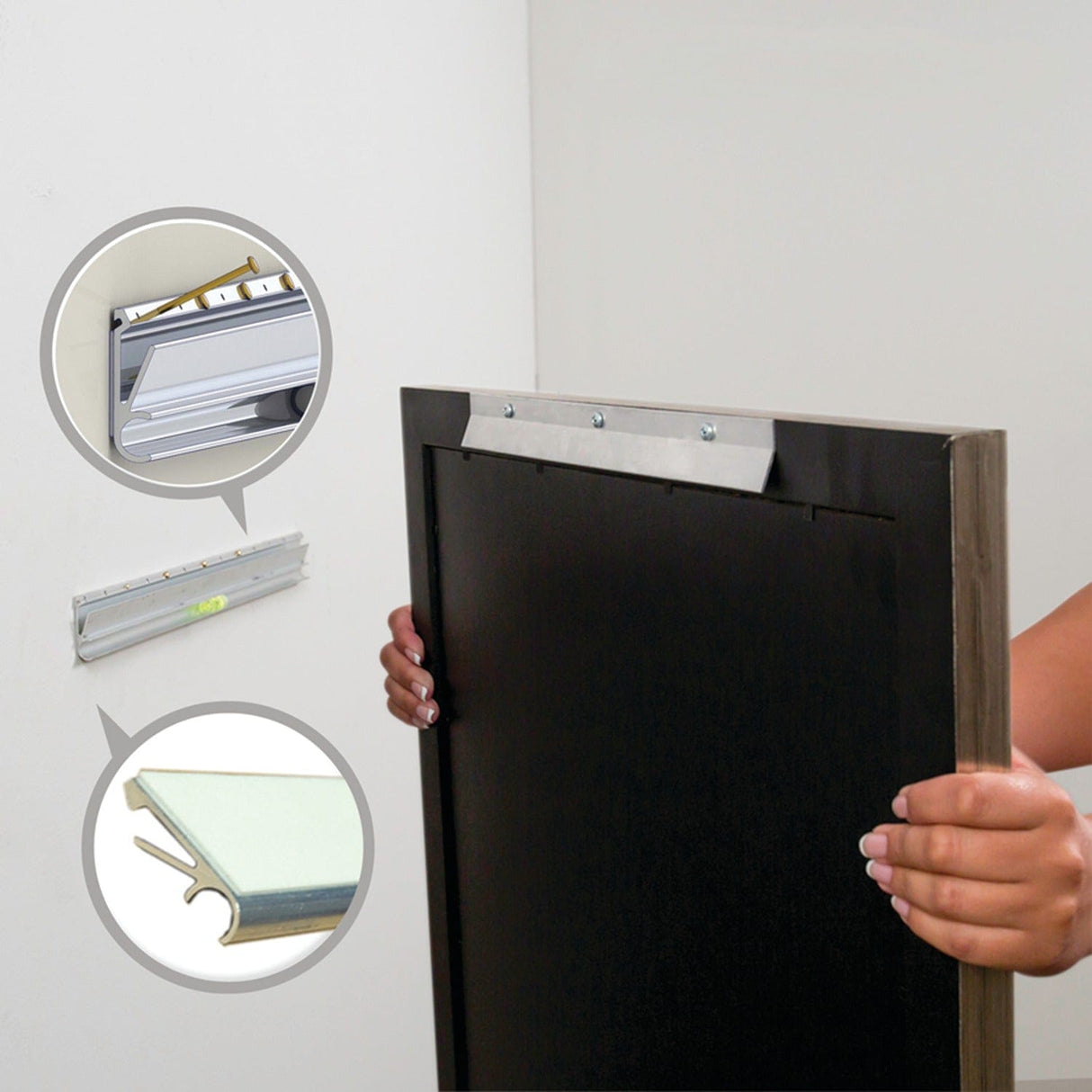 Hangman Apartment 50-Lb. No-Stud Picture and Mirror Hanger