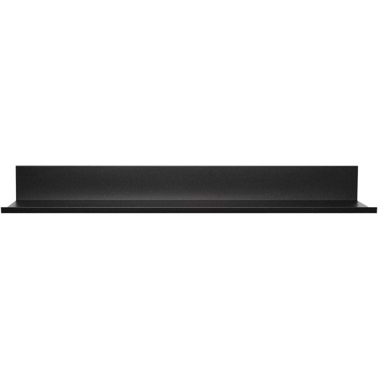 Hangman No-Stud Floating Shelf, 24 In.; Black