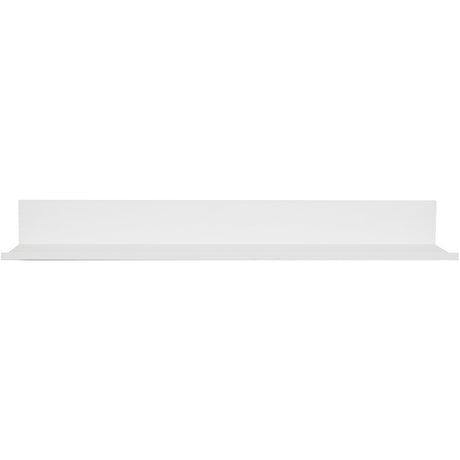 Hangman No-Stud Floating Shelf, 24 In.; White