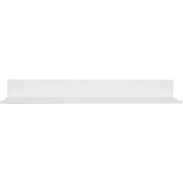 Hangman No-Stud Floating Shelf, 24 In.; White