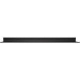 Hangman No-Stud Floating Shelf, 48 In.; Black