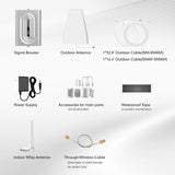 HiBoost Home Lite In-Building Cellular Signal Booster for Home and Office Buildings up to 2000 Sq. Ft., 5G, F10GB5SBTW