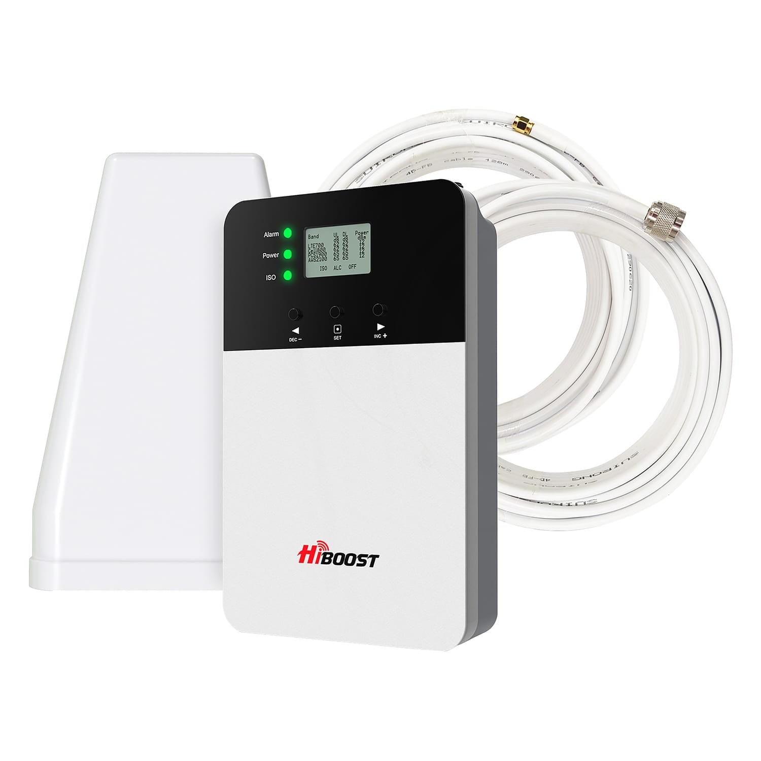 HiBoost 10K Plus Cell Phone Signal Booster, F15GI-5S-BTW