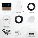 HiBoost CommLink 10K In-Building Cellular Signal Booster for Home and Office up to 10000 Sq. Ft., 5G, Pro20T-5S-BTW