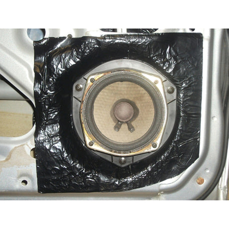 HushMat Speaker Sound-Damping Kit with Stealth Black Foil, 1.4 Sq. Ft.