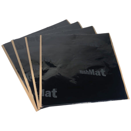 HushMat Multi-Use Sound-Damping Kit with Stealth Black Foil, 3.7 Sq. Ft.